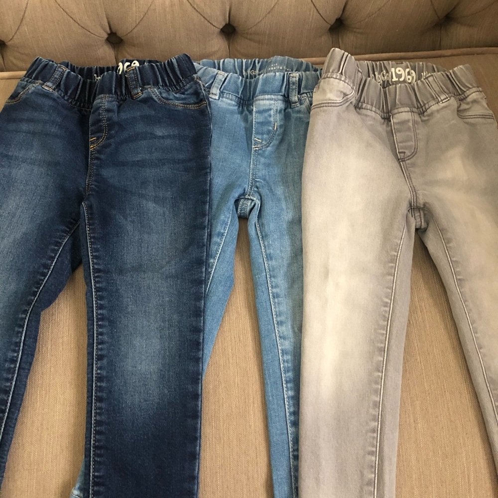 3 Pairs of Baby Gap Toddler Jeggings